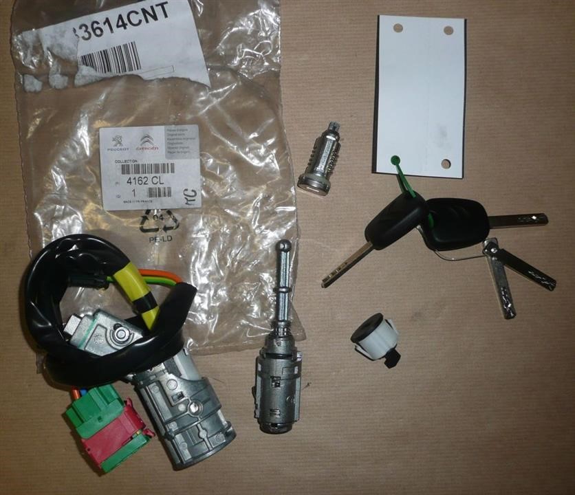 4162CL Citroen/Peugeot Lock cylinder, set