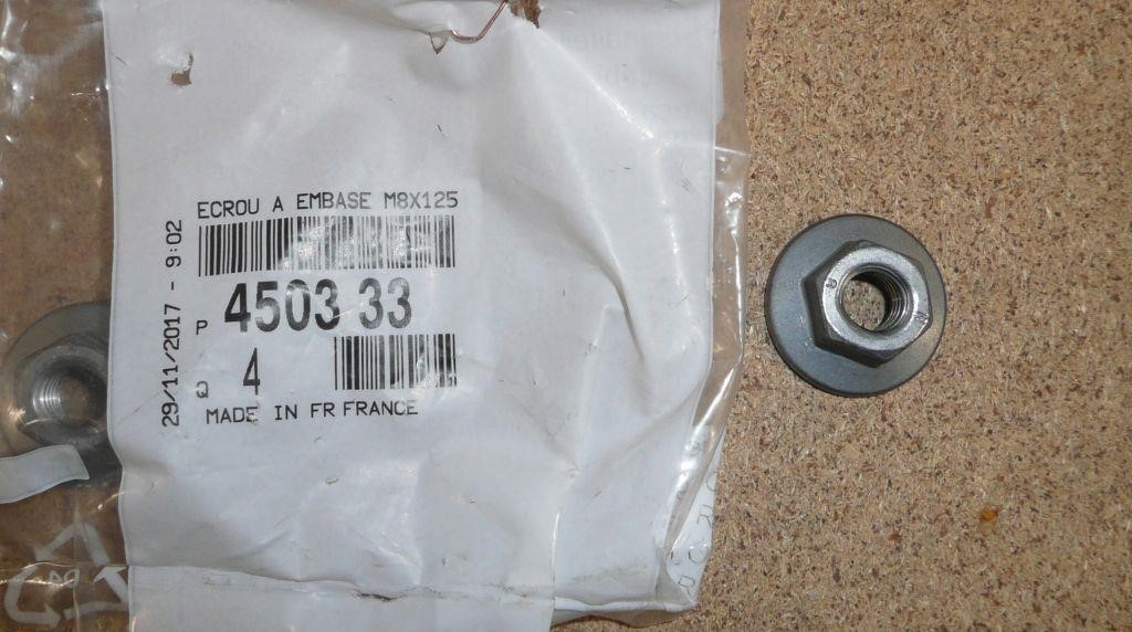 450333 Citroen/Peugeot Nut