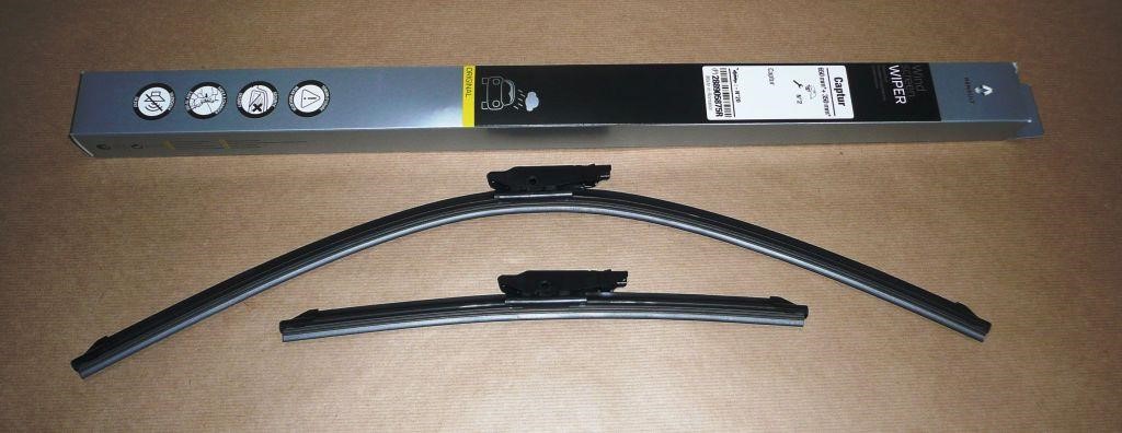 Renault 28 89 058 75R Set of frameless wiper blades 650/350 288905875R