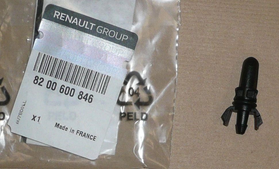 Renault 82 00 600 846 Washer nozzle 8200600846