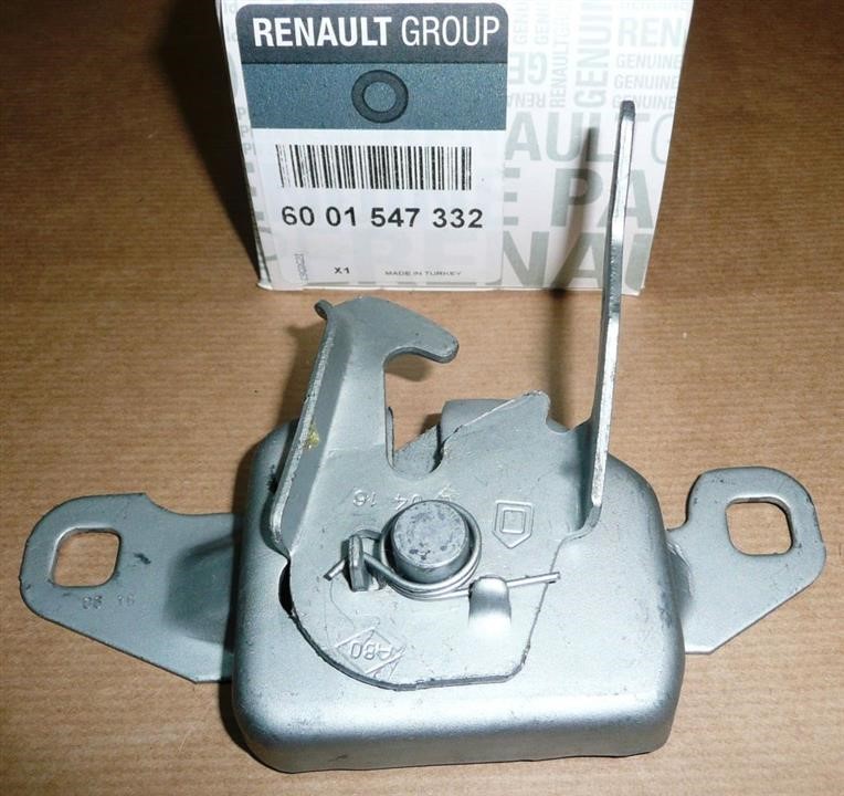 Renault 60 01 547 332 Hood lock 6001547332