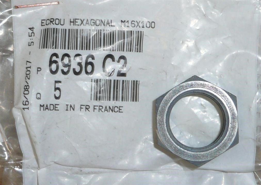 6936C2 Citroen/Peugeot Nut