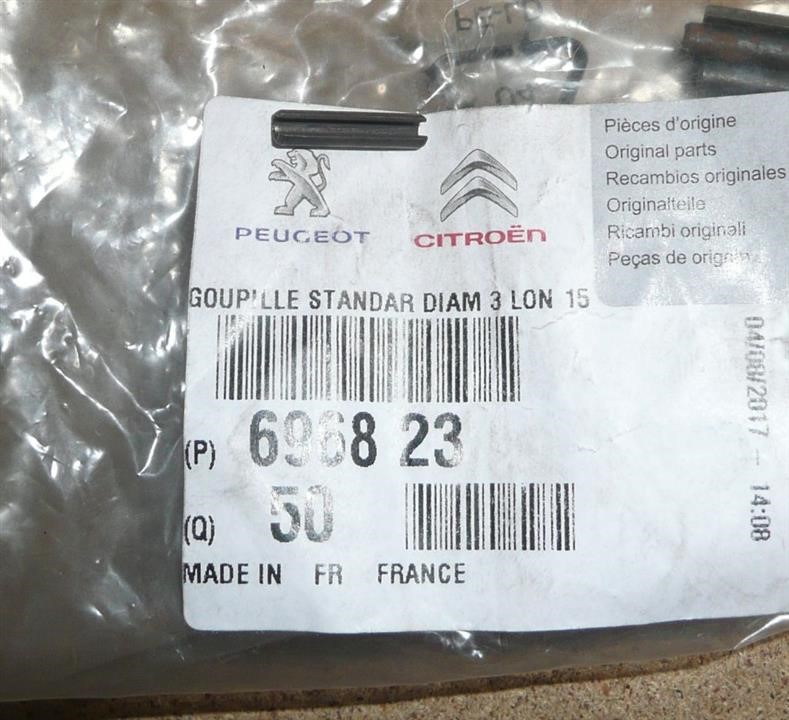 Citroen/Peugeot 6968 23 Cotter pin 696823