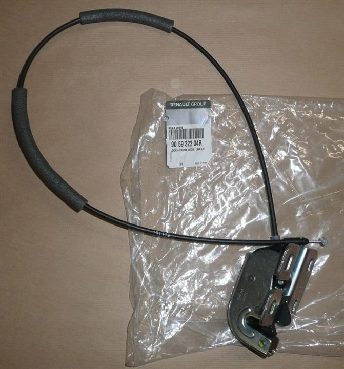 905932234R Renault Gas hood spring