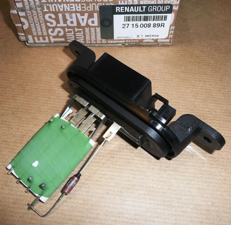 Blower resistor Renault: 271500889R Renault Resistor