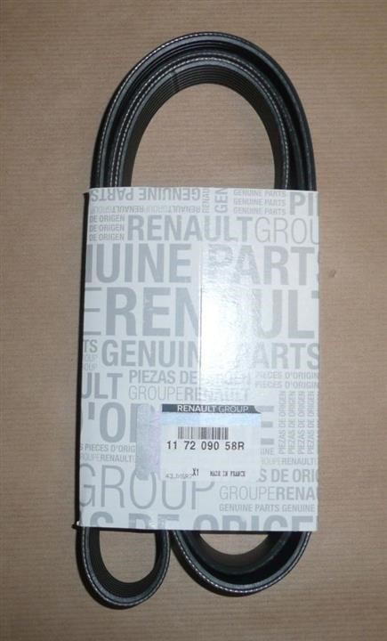 Renault 11 72 090 58R V-Ribbed Belt 117209058R