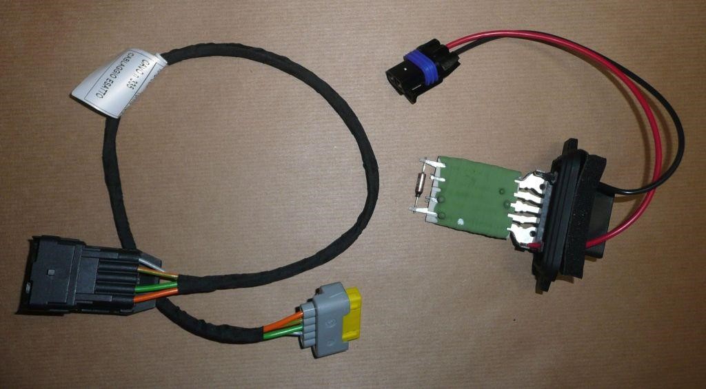 Fan motor resistor Renault 77 01 209 275