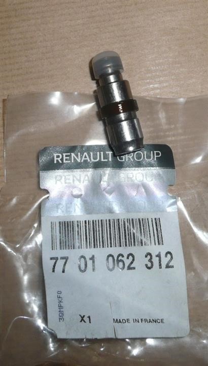 Renault 77 01 062 312 Hydraulic Lifter 7701062312