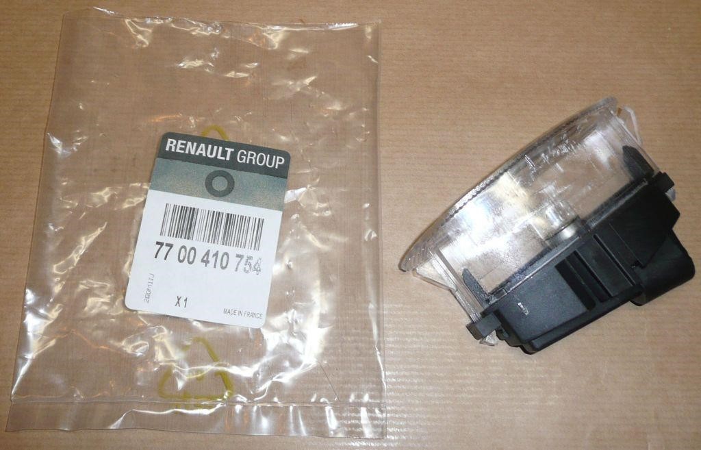 Renault 77 00 410 754 License lamp 7700410754