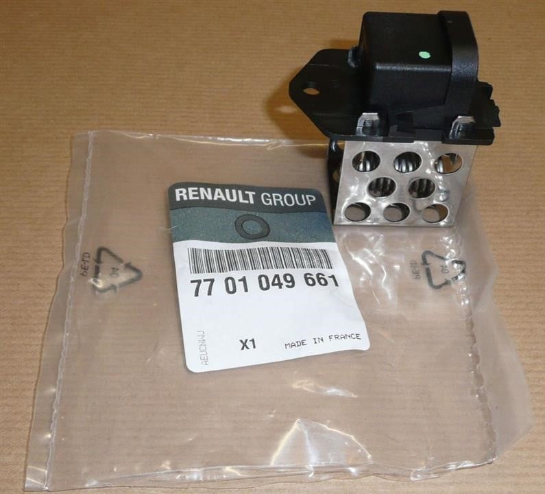 Renault 77 01 049 661 Resistor 7701049661
