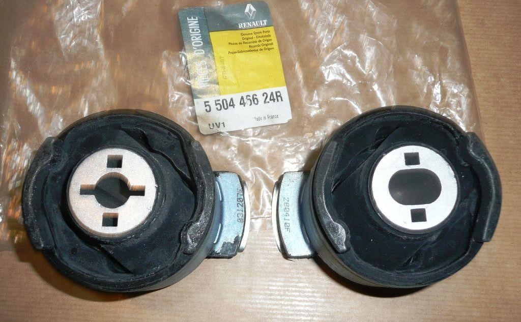 Silent block beam rear kit Renault 55 04 466 24R