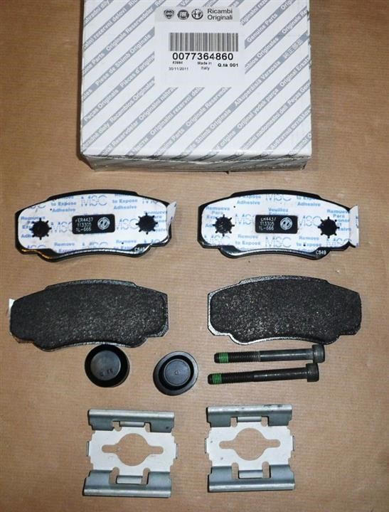 Citroen/Peugeot 4252 46 Brake Pad Set, disc brake 425246