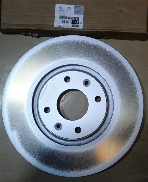 Front vented brake disc Citroen/Peugeot 96 876 021 80