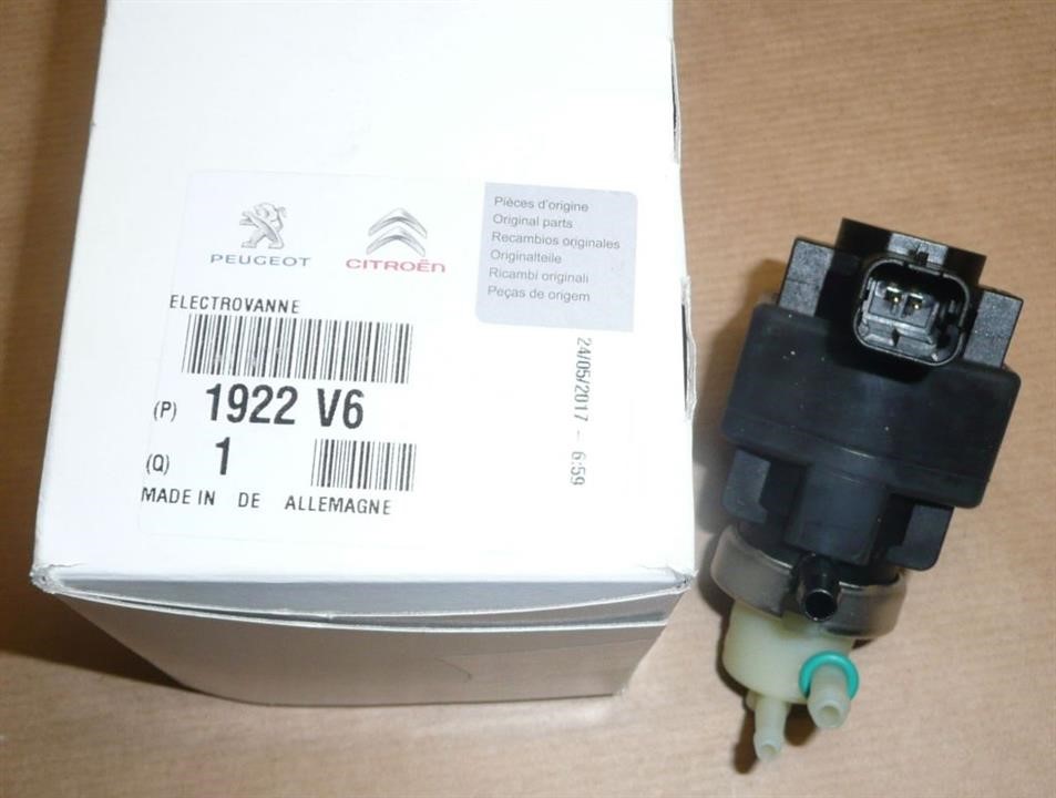 Turbine control valve Citroen/Peugeot 1922 V6