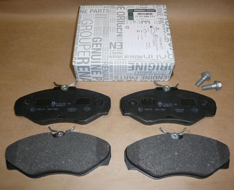 Renault 77 01 054 771 Brake Pad Set, disc brake 7701054771