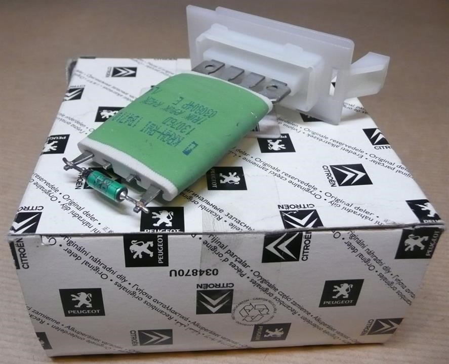 Citroen/Peugeot Fan motor resistor – price 275 PLN