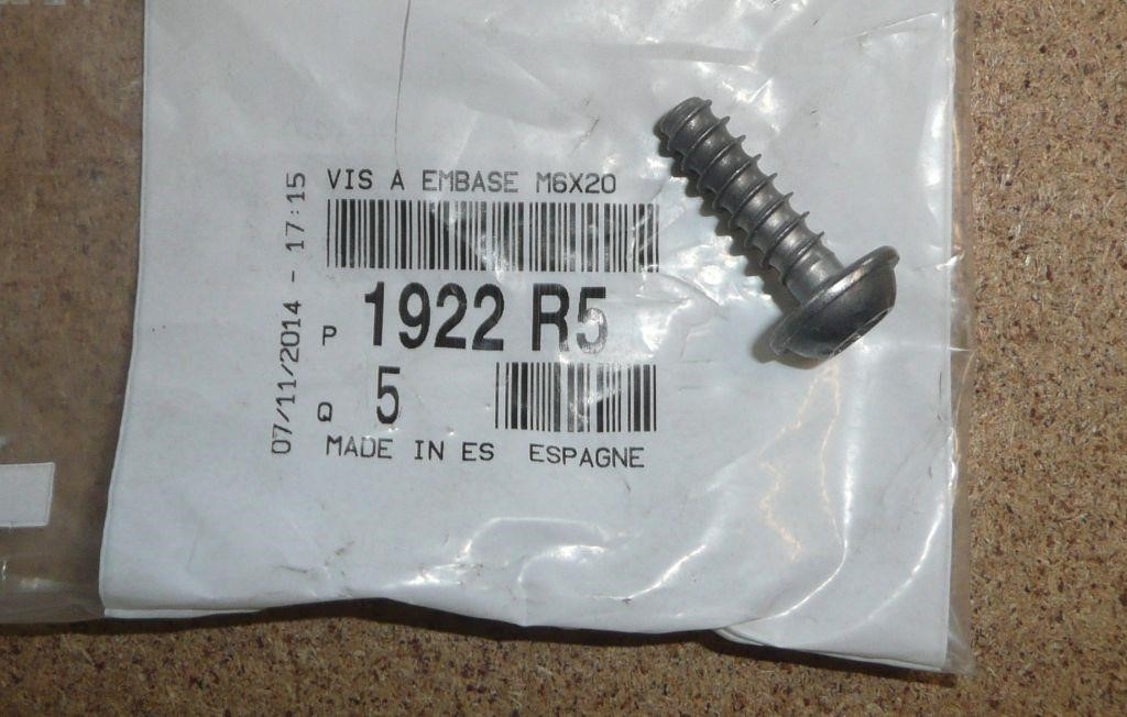 1922R5 Citroen/Peugeot Screw
