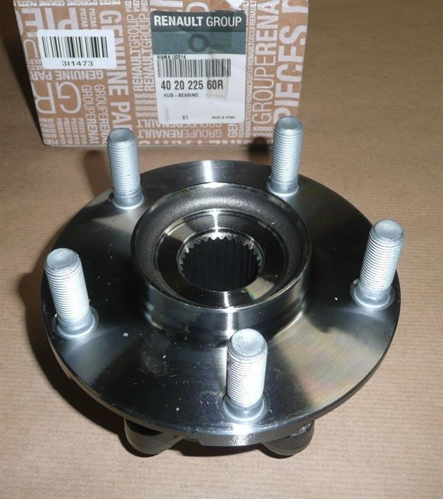 Renault 40 20 225 60R Wheel hub with front bearing 402022560R