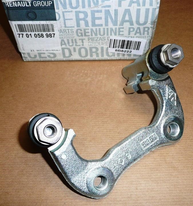 Renault 77 01 058 987 Brake caliper bracket 7701058987