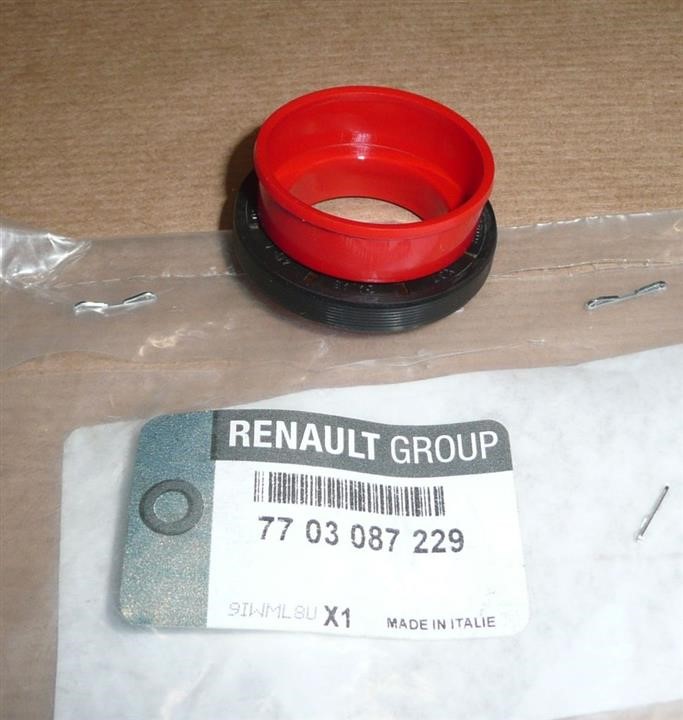 Renault 77 03 087 229 Oil seal 7703087229