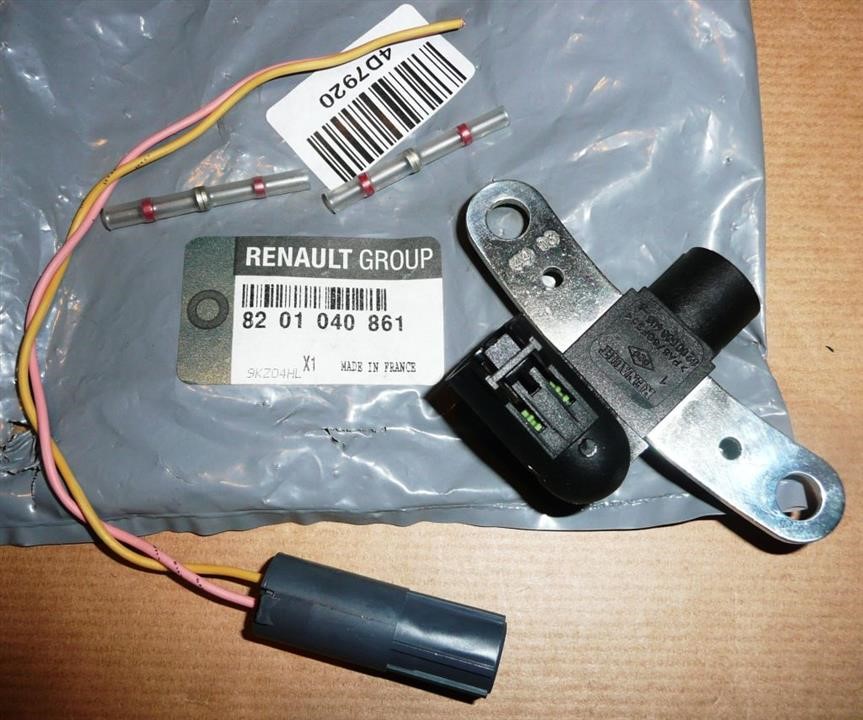 Renault 82 01 040 861 Crankshaft position sensor 8201040861