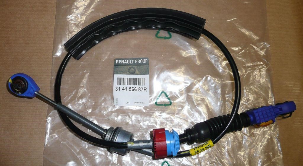 Renault 31 41 566 87R Gear shift cable 314156687R