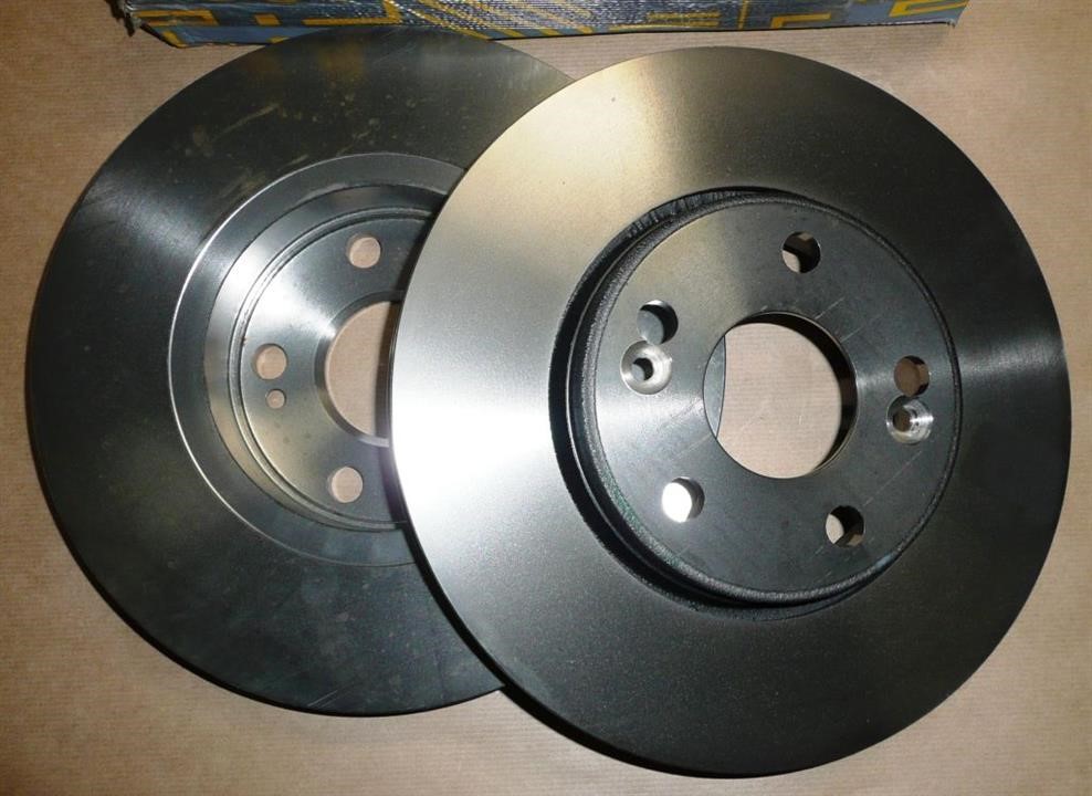 Front brake disc ventilated Renault 77 01 206 198