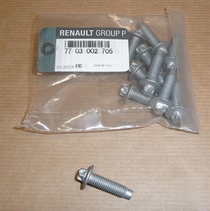 Pallet mounting bolt Renault 77 03 002 705