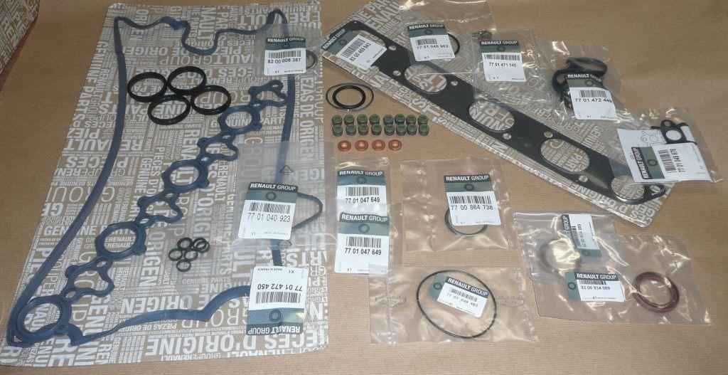 Gasket Set, cylinder head Renault 77 01 477 813