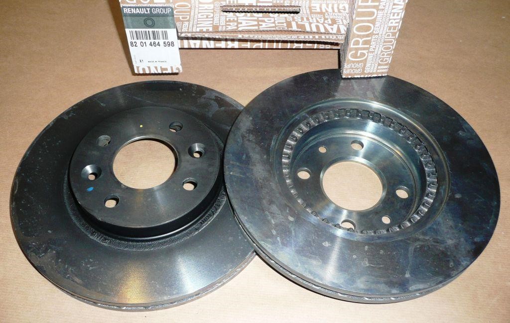 Renault 82 01 464 598 Front brake disc ventilated 8201464598