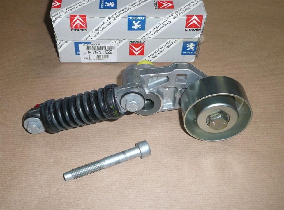 Citroen/Peugeot 5751 52 V-ribbed belt tensioner (drive) roller 575152