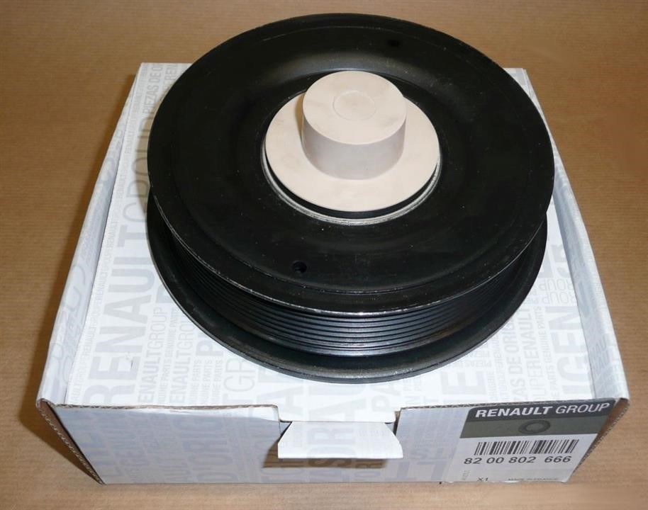 Pulley crankshaft Renault 82 00 802 666