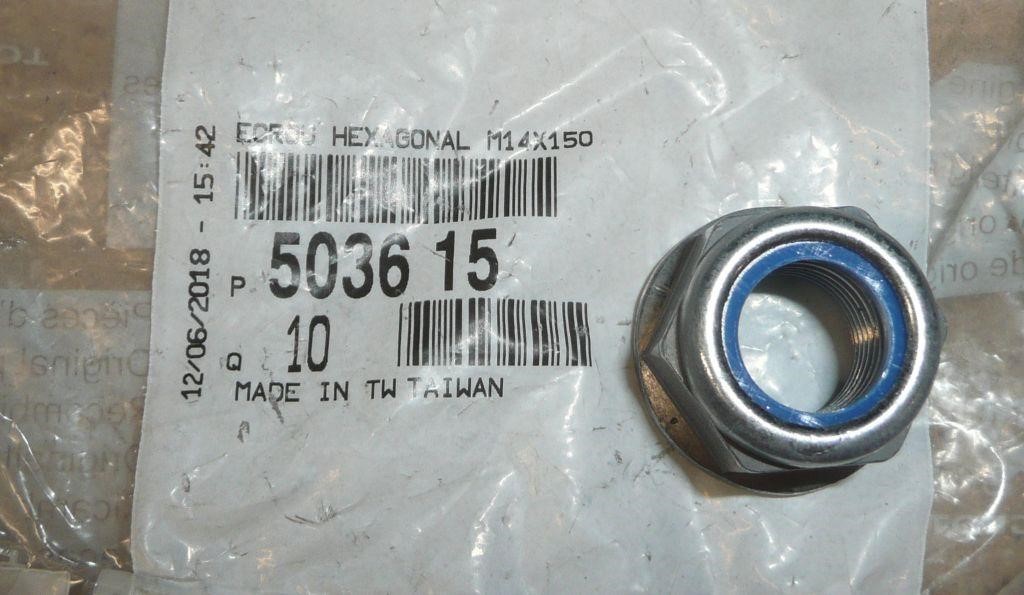 503615 Citroen/Peugeot Nut