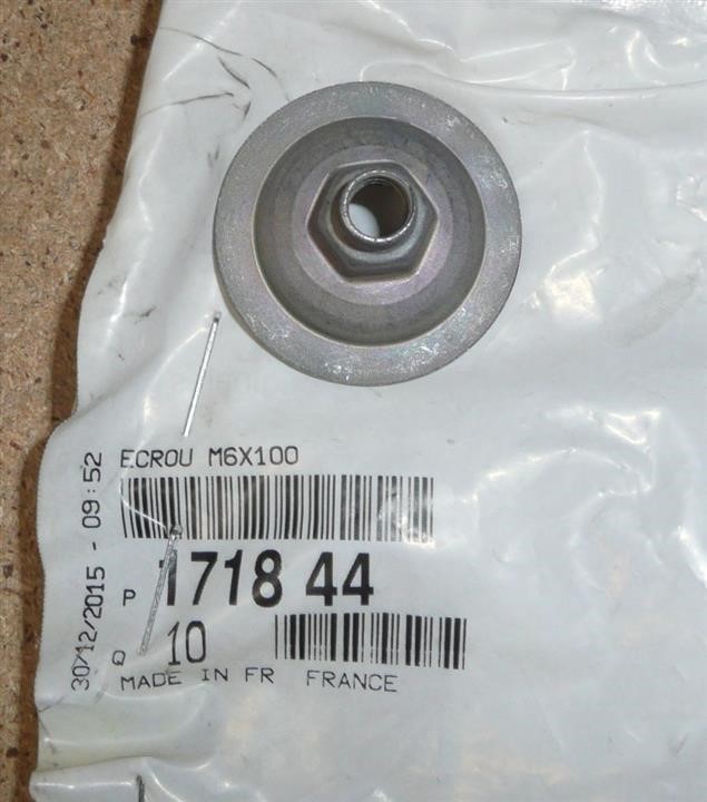 Citroen/Peugeot 1718 44 Nut 171844 171844 Citroen/Peugeot Nut