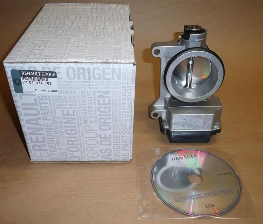 Throttle body Renault: 7701474709 Renault Auto part