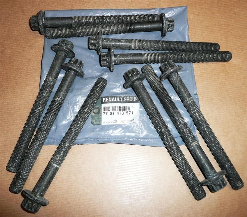 7701473571 Renault Cylinder Head Bolts Kit