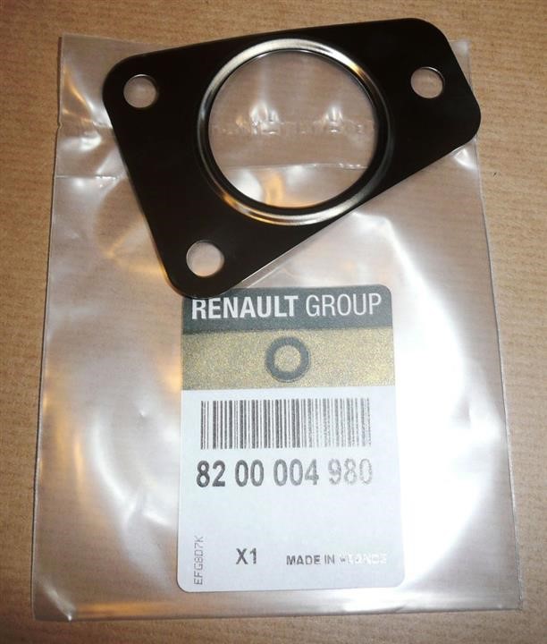 Renault 82 00 004 980 Exhaust pipe gasket 8200004980