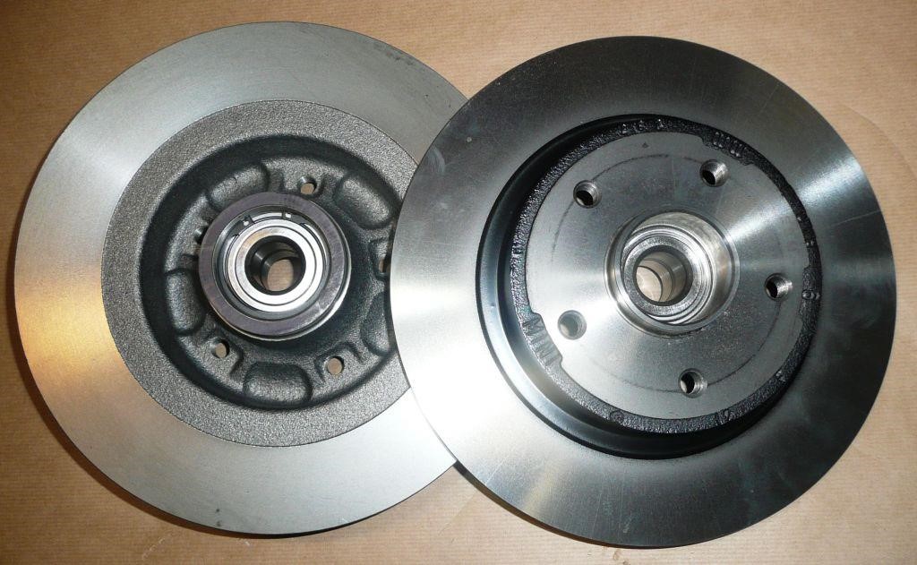 Brake disc Renault 77 01 208 850