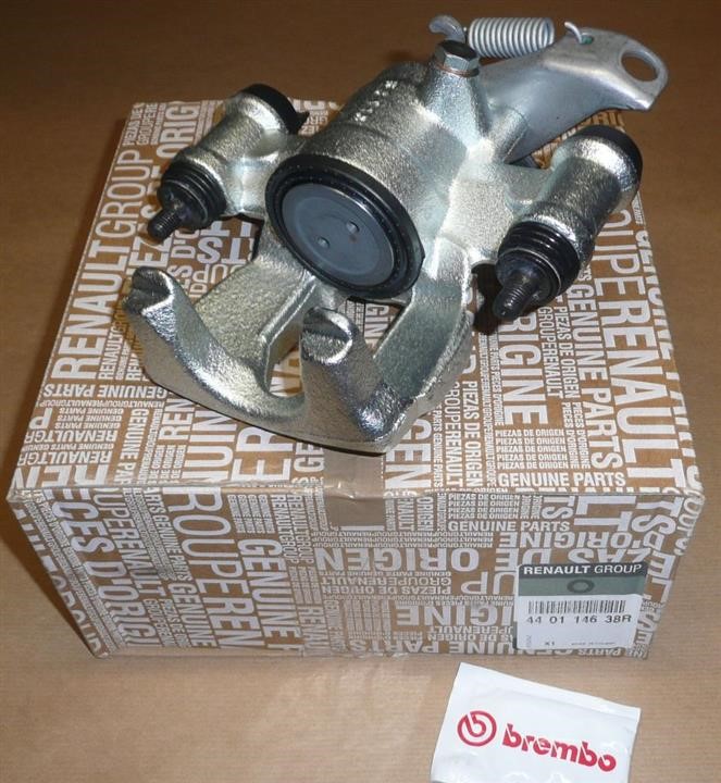 Renault 44 01 146 38R Brake caliper rear left 440114638R 440114638R Renault Brake caliper rear left