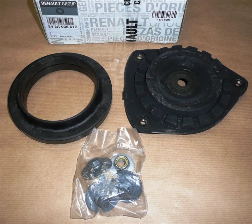 Renault 54 3A 036 61R Strut bearing with bearing kit 543A03661R