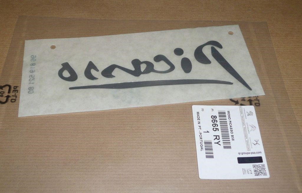 Label Citroen/Peugeot 8665 RY
