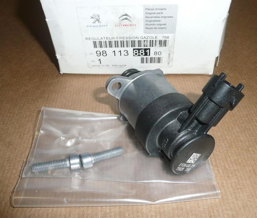 9811388180 Citroen/Peugeot Injection pump valve