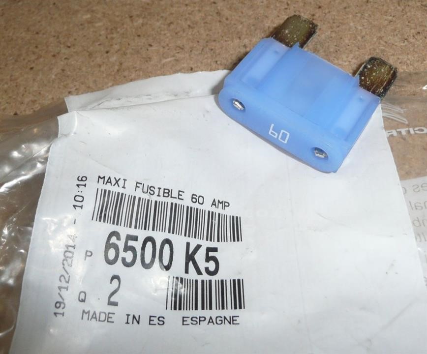 6500K5 Citroen/Peugeot Fuse