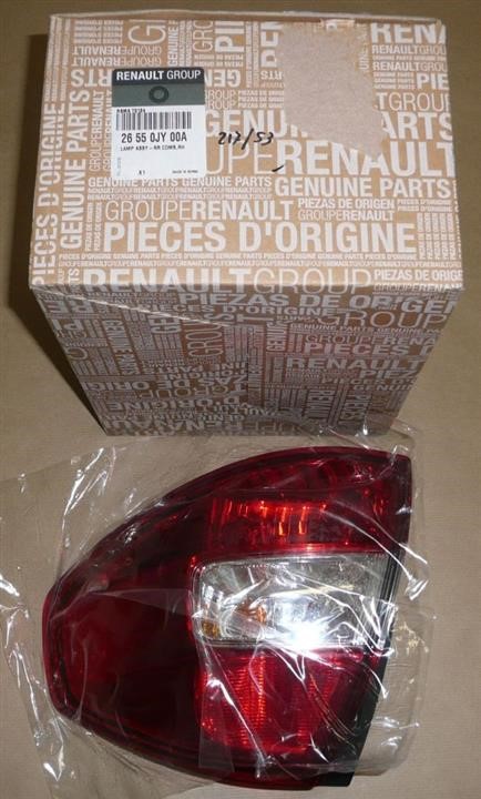 Renault 26 55 0JY 00A Combination Rearlight 26550JY00A