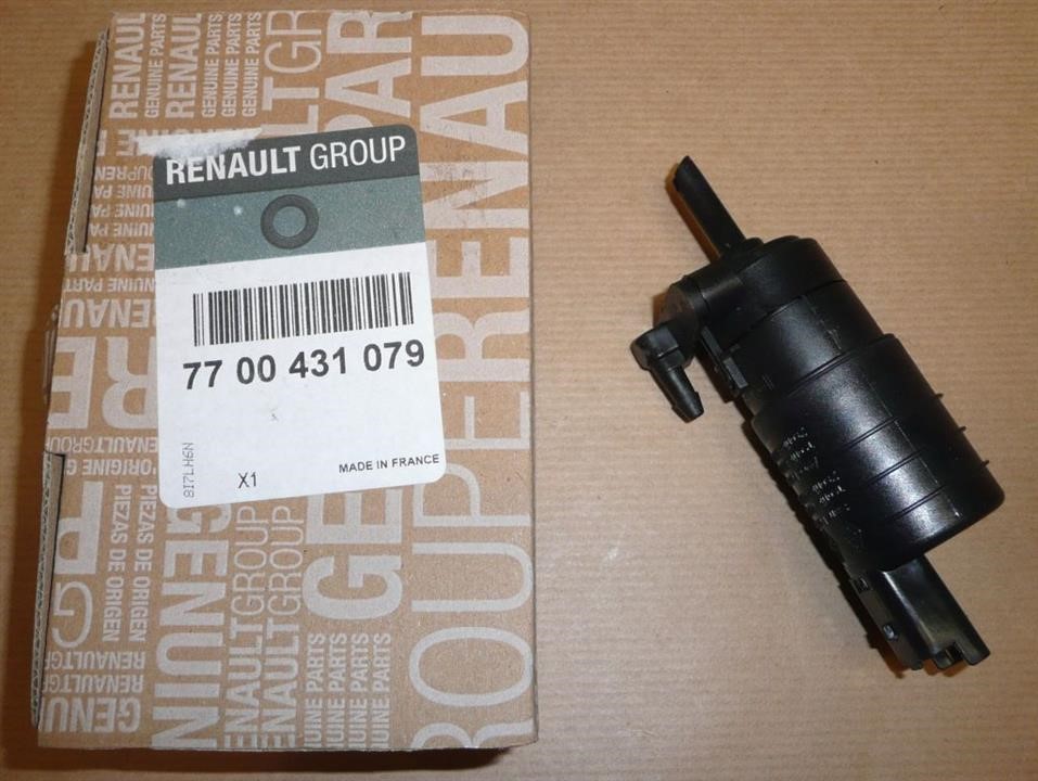 Renault 77 00 431 079 Glass washer pump 7700431079