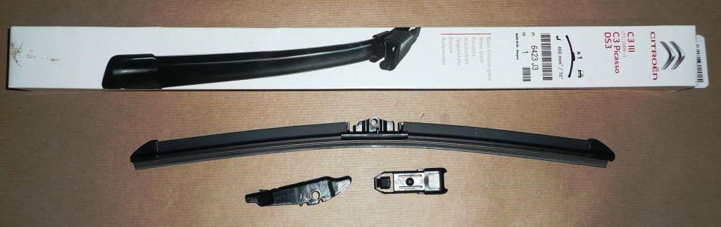 Citroen/Peugeot 6423 J3 Wiper Blade Frameless 400 mm (16") 6423J3