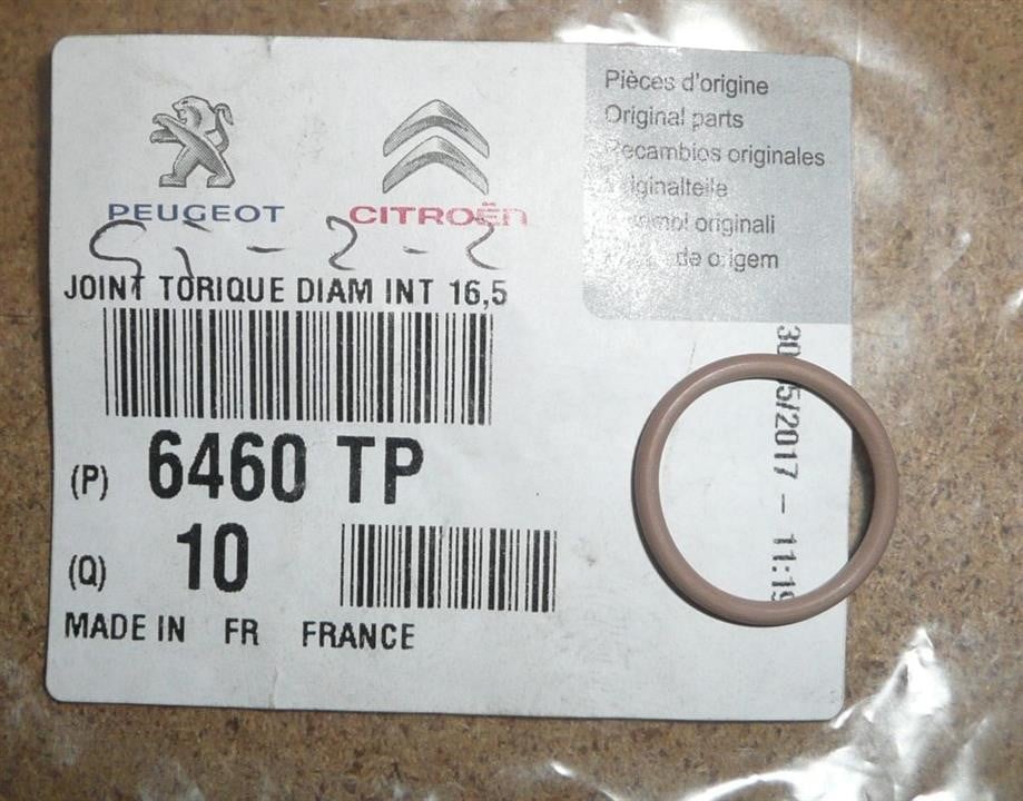 Citroen/Peugeot 6460 TP Ring sealing 6460TP