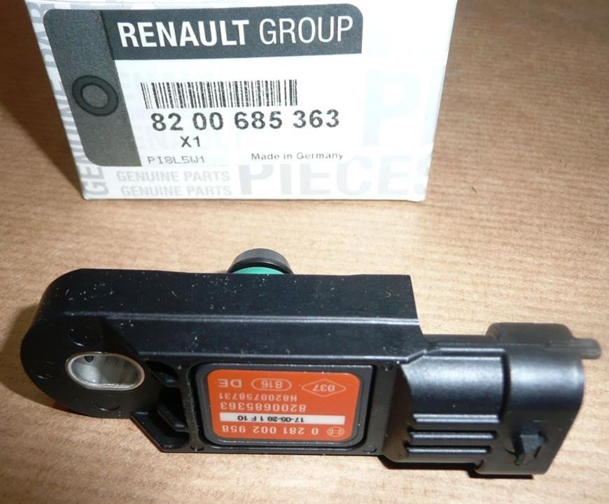 Renault 82 00 685 363 MAP Sensor 8200685363