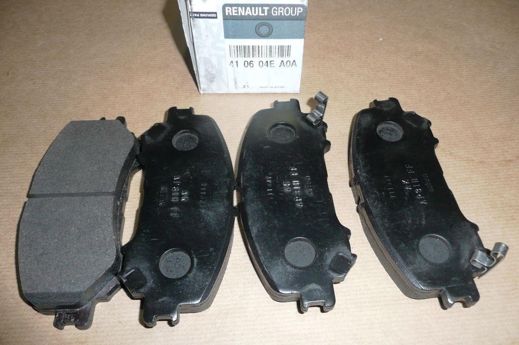 Renault 41 06 04E A0A Disc brake pad set 410604EA0A