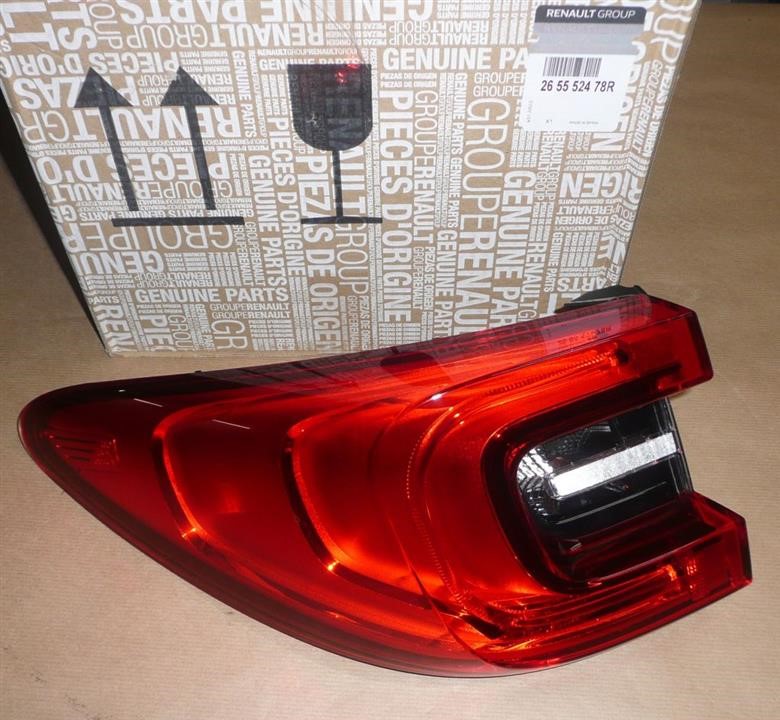 Renault 26 55 524 78R Lamp 265552478R 265552478R Renault Lamp